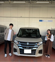 ソリオのご納車おめでとうございます！
